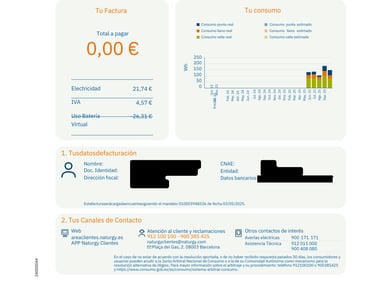 Factura luz