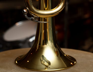 photo d'un tuba dont on ne voit que le bas