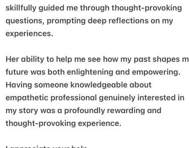 Participant Experience with SyncSelf