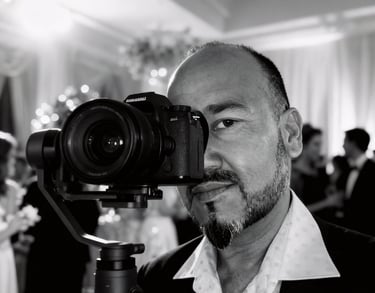 “Toronto videographer Peter Parmar filming indoor event”