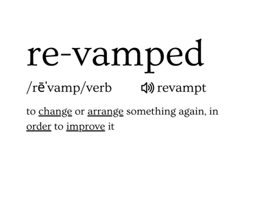 RevampT definition -Tina Wilmhoff -RevampT Spaces Organizing Services 