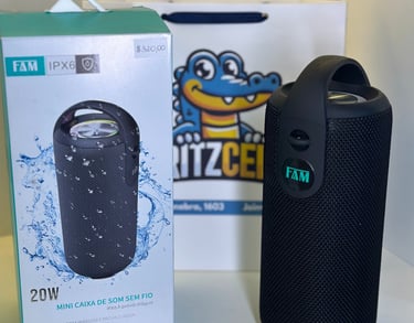 eletronicos-joinville-caixa-de-som-bluetooth-sem-fio-fone-de-ouvido-fritzcell-mouse-teclado