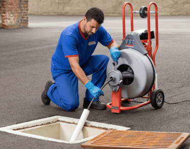 desentupimento de caixa de gordurea