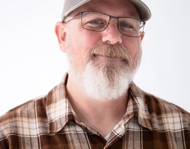 portrait of artist Ryan Dunlavey