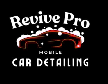 a car detailing business logo with a car detailing business logo