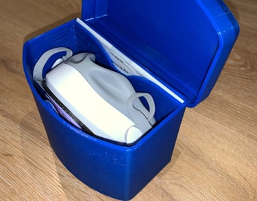Storage container for Flo mask
