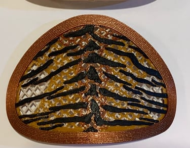 Tiger Decoration, top view, Flo mask
