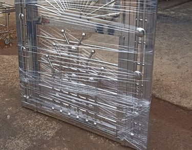 PORTE EN INOX CASABLANCA MAROC - MAF METAL