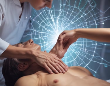 black blue and yellow textile