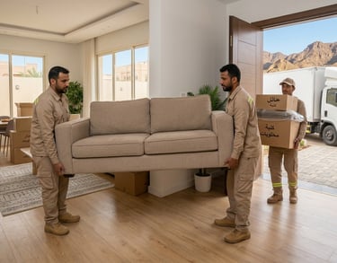 نقل العفش بايدي خبراء 
