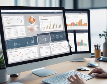 a man riding a skateboard down a street next to tall buildings