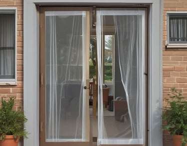 Mosquito nets installation