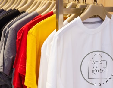 Customized shirts for events and giveaways