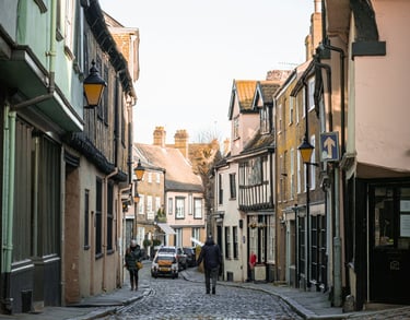 The Norwich lanes