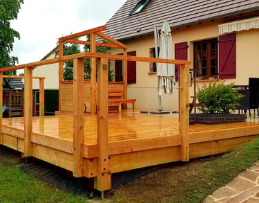 Terrasse bois Nièvre