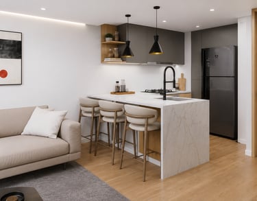 acabados modernos para apartamentos
