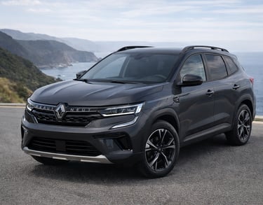 SUV da Renault representando a nova estratégia global da marca com lançamento de 14 novos carros