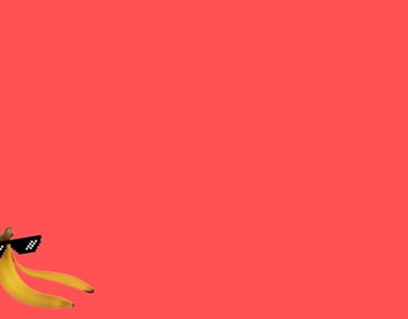 a banana peeler sitting on a pink background