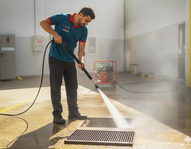 desentupimento de rede de esgoto