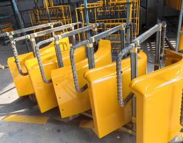Fenders for excavators, loaders, construction vehicles, etc.
