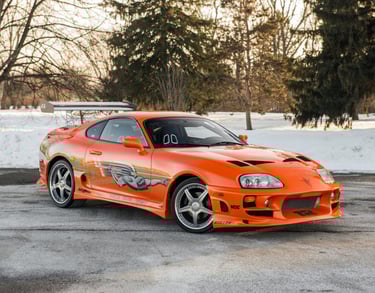 Toyota supra mk4 de fast and furious