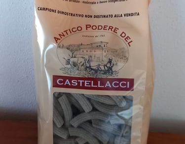 Pasta secca con Sansa d'Oliva fermentata
