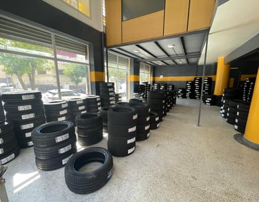 Magasin de Pneus Roches Noires Casablanca - Naji Pneus
