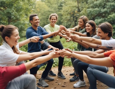 a man riding a skateboard down a street next to tall buildings