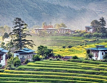 Sopsokha-village-in-Punakha-district-western-Bhutan