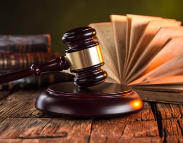 a gavel with a gavel and a gavel