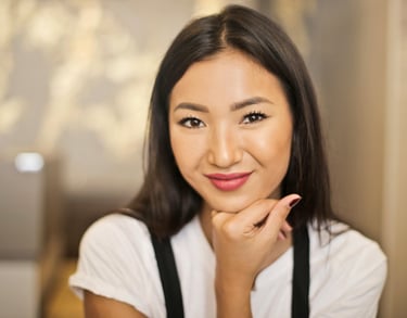 Cours auto maquillage - femme asiatique - The David Touch Conseil en image paris