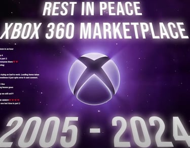 Xbox 360 Marketplace Laid to Rest