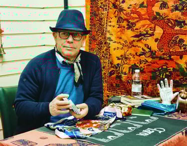 Rob hamilton author is also a hand and tarot reader