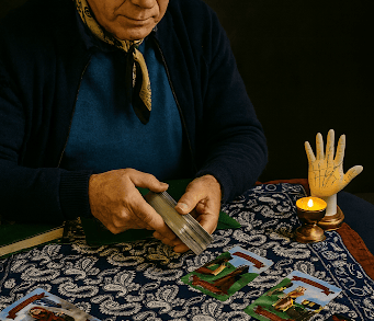 Rob Hamilton Romani gypsy tarot reader