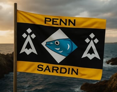 drapeau breton sardine