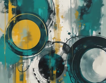 black blue and yellow textile