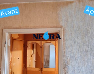 Lessivage mur La Rochelle