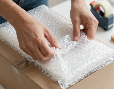 a man riding a skateboard down a street next to tall buildings