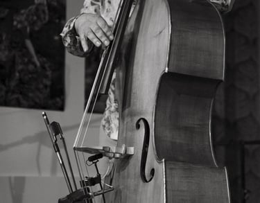 khalouben duo contrebasse acoustique pizz