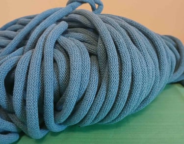 pile of rope wrapped in a rope