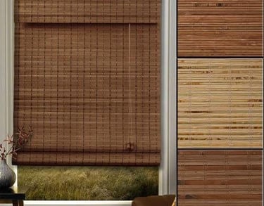 Fancy chicks add style and privacy to your home, offering protection from sunlight and heat with ele