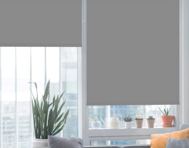 Stylish and durable Roller Blinds – protects from sunlight, heat, and ensures privacy