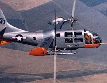 El Avión de Ala Giratoria: Bell XV-3