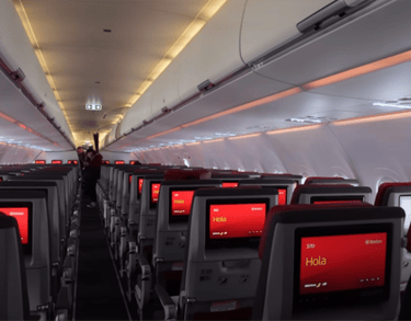 Interior del A321XLR
