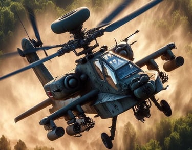 Helicóptero AH-64E Apache