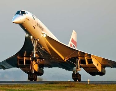 Concorde avión supersónico