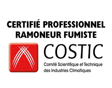 Ramoneur fumiste Certifié COSTIC
