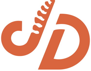 JD Osteopathy Alternative orange logo