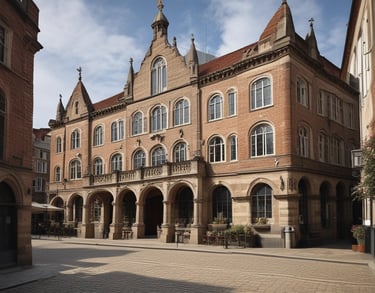 Building in Norfolk mockup