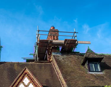 Chimney Repairs & Maintenace are essential to the safety of your property. Call Sunbury Roofing.